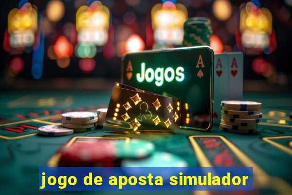 jogo de aposta simulador